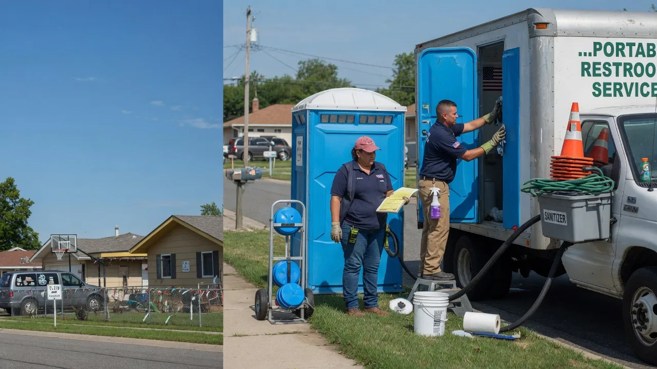 Portable Toilet Rental in Shell Rock, IA near me